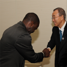 MOSAIKO PARTICIPATES IN MEETING WITH UN SECRETARY GENERAL