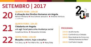 Mosaiko 20 anos - Programa das III Jornadas da Cidadania