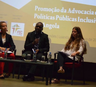 Mosaiko apresenta o Projecto “Promoção da Advocacia de Políticas Públicas Inclusivas em Angola”