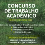 Regulamento do concurso para selecção de trabalhos sobre Desenvolvimento local, Ambiente Sustentável e Economia Circular