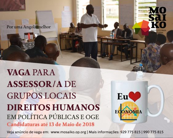 FB Vaga Assessor GLDH - OGE