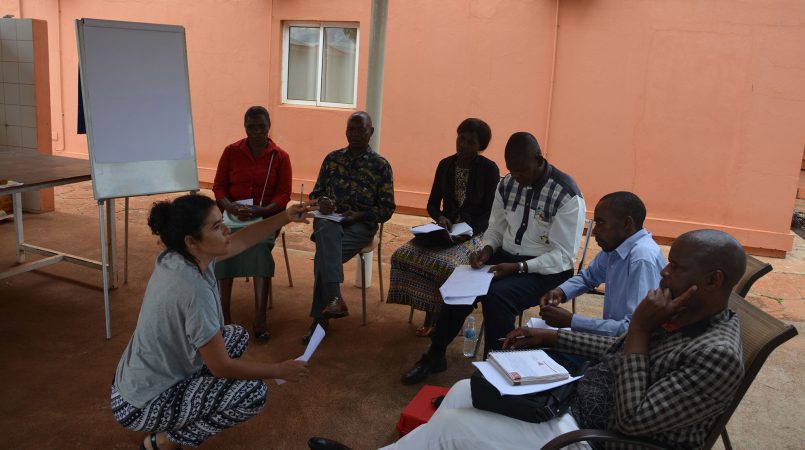 Visita de assessoria em Matala