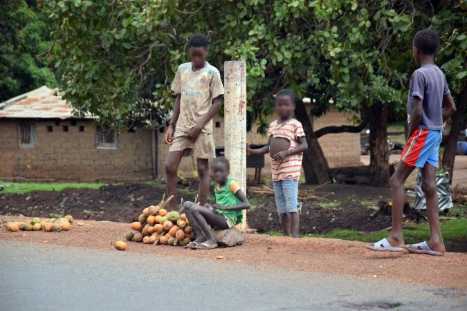 Crianças em África
